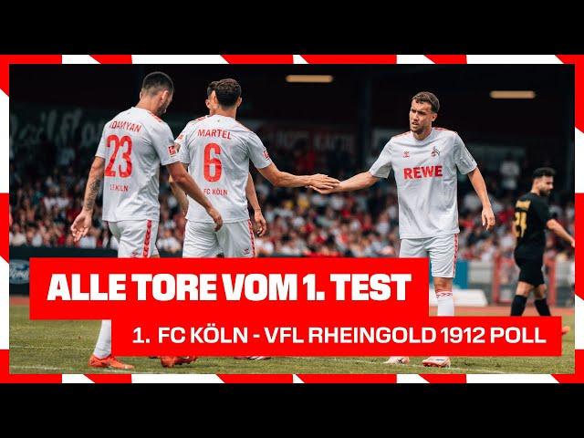 Highlights: 1. FC Köln - VfL Rheingold 1912 Poll | 18:0 Alle Tore