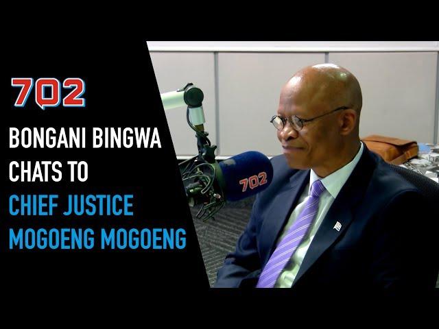 Bongani Bingwa Chats with Chief Justice Mogoeng Mogoeng