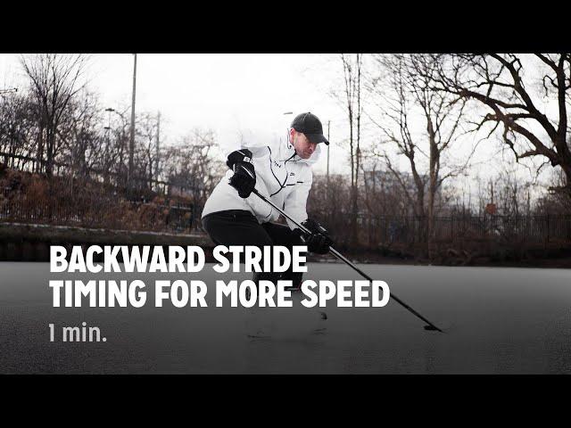 Backward Stride Timing For More Speed