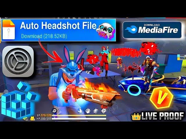 Free Fire Auto Headshot Config File Macro Aimbot + No Recoil Regedit ‼️ Antiban VIP Script 