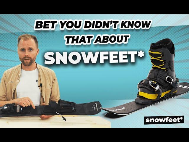 Snowfeet* Snowblades | Skiboards | Skiblades | Short Skis - All you need to know