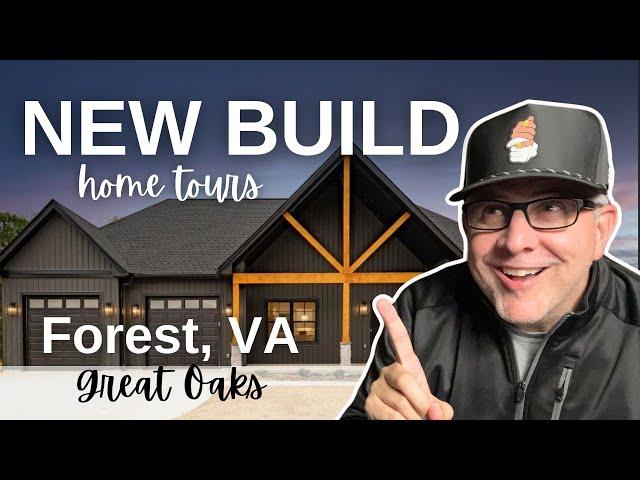 NEW BUILD home tours in Forest VA! Moving to Lynchburg VA? Check this out!