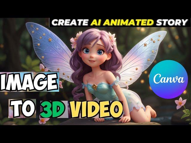 Create an ANIMATION   using  Canva AI Tools - 5 min | How to Make Animated Cartoon Videos in Canva