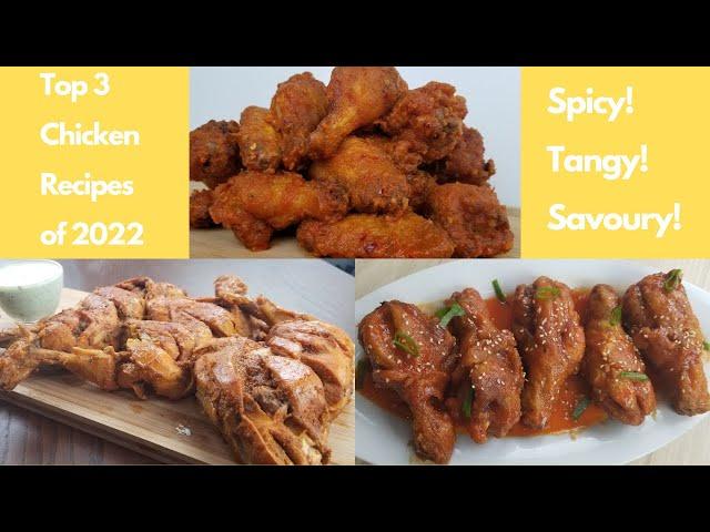 Top 3 Chicken Recipes of 2022! | Try Out These Amazing Recipes | SUPER EASY RECIPES