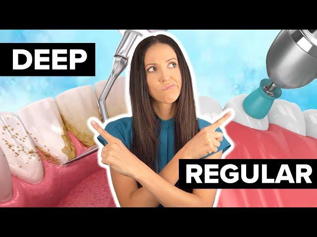 Deep Cleaning vs Regular Cleaning (Dental Hygienist Explains)