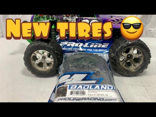 Proline Badlands MX28 RC Tires Unboxing & Install