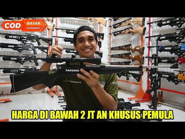 Rekomendasi senapan angin PCP BIG GAME dan teleskop super ringan harga dibawah 2 jt an khusus pemula