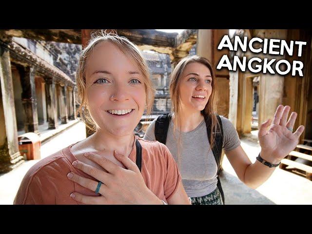 Angkor Wat is INCREDIBLE (we’ve never seen anything like this)