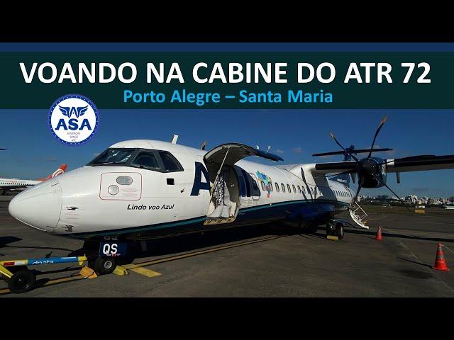 VOAMOS na CABINE do ATR da AZUL- EP.  458