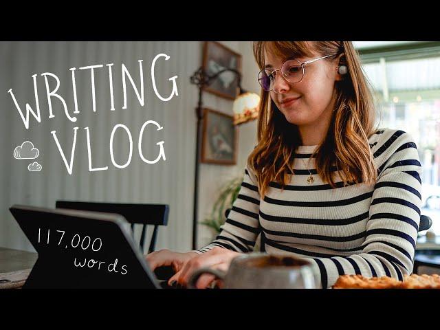FINALLY finishing my fantasy novel! ️ cozy, productive writing vlog