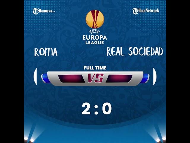 Hasil Statistik AS Roma Vs Real Sociedad di Liga Eropa 2-0, Gol Kreasi Dybala Menangkan Si Serigala