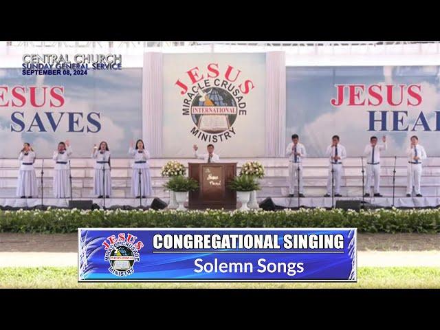 JMCIM | Congregational Singing | Solemn Songs | September 8, 2024