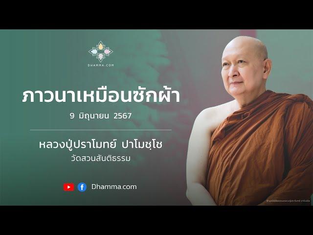 ภาวนาเหมือนซักผ้า :: หลวงปู่ปราโมทย์ ปาโมชฺโช 9 มิ.ย. 2567