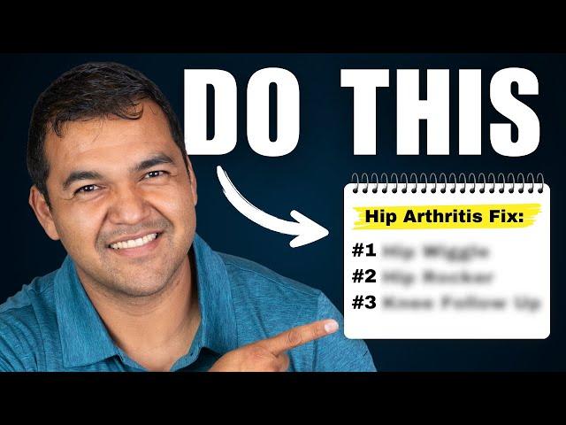 3 Exercises You Need to Be Doing For Hip Arthritis