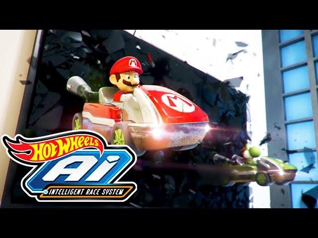 Hot Wheels® Ai Mario Kart Mario Accessory | @HotWheels