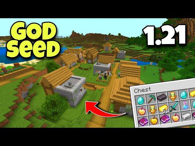 [God Seed] For Minecraft 1.21 Bedrock & Pe | Seed Minecraft 1.21 | Minecraft Seeds