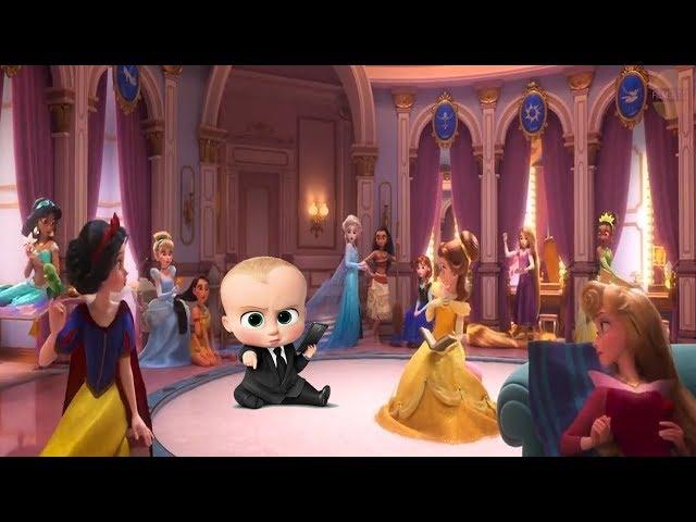 Disney Princesses VS Baby [reuploaded]