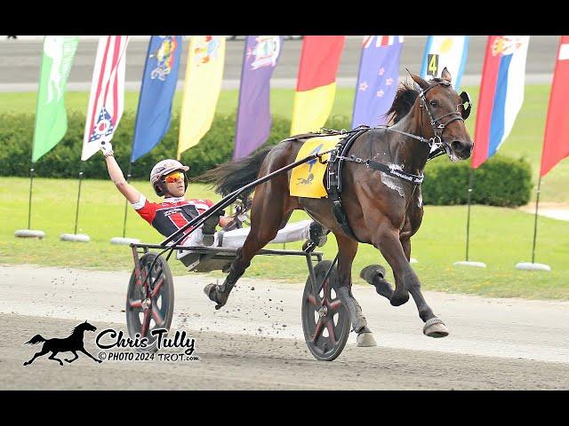 Jiggy Jog & Dexter Dunn won MGM Yonkers International Trot $1,000,000 in 2.25/1 1/4 miles at Yonkers