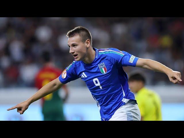 Francesco Camarda ▶ Skills & Highlights U17 Euros 2024ᴴᴰ