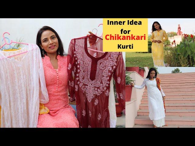 What To Wear With Chikankari Kurti | Style Tips for Transparent Chikankari Kurti | Simplyshilpi |