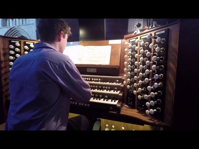 About the organ at Exeter Cathedral