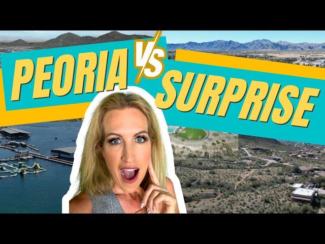 What is it Like Living In Peoria vs Surprise? | Living in Arizona