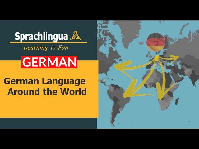 German Language - Where is German language spoken around the World