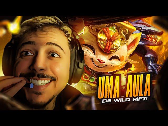 TEEMO VS RENEK E UMA SUPER AULA DE WILD RIFT