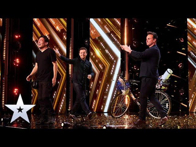 GOLDEN BUZZER magic with the SPELLBINDING Keiichi Iwasaki! | Auditions | BGT 2022