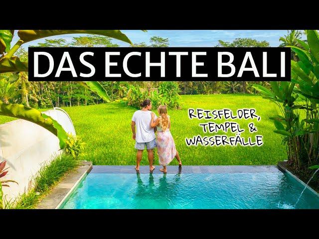 UBUD BALI HIGHLIGHTS - Reisfeld, Wasserfall, Tempel & Vulkan Weltreise Doku backpacking Reise Urlaub