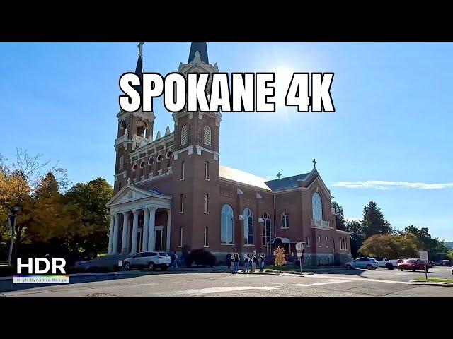 Spokane, Washington 4K Drive