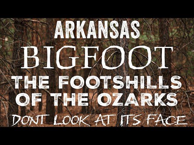 BIGFOOT ENCOUNTERS IN THE FOOTHILLS OF THE OZARKS (ARKANSAS) IT HAD HAIR COVERING ITS FACE!!!