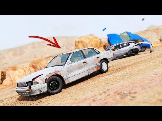 BeamNG Drive - Cars vs RoadRage #24