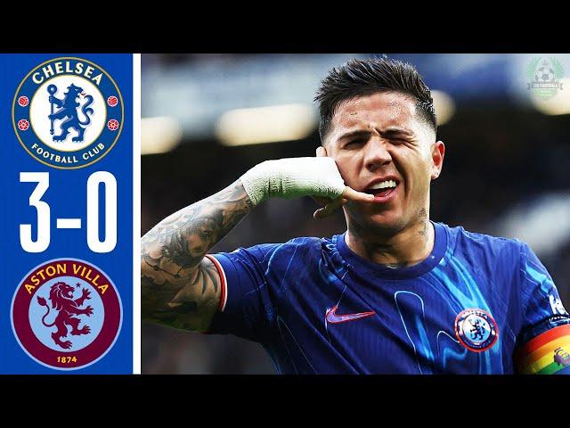 Chelsea vs Aston Villa 3-0 - All Goals & Highlights - 2024