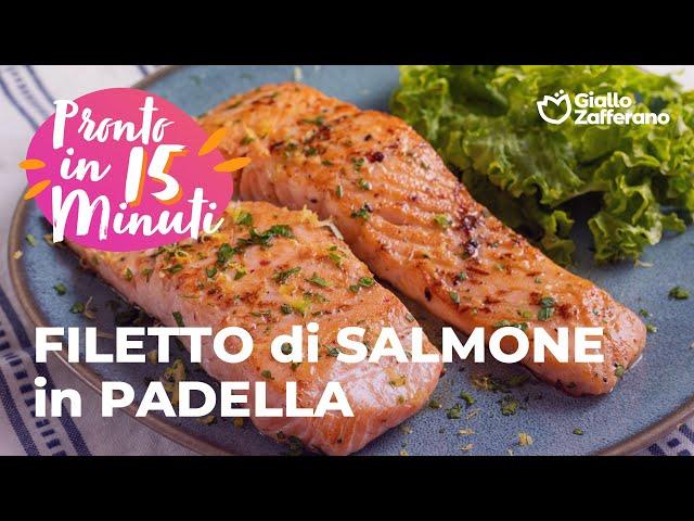 FILETTO di SALMONE in PADELLA - FACILE e SAPORITO️️