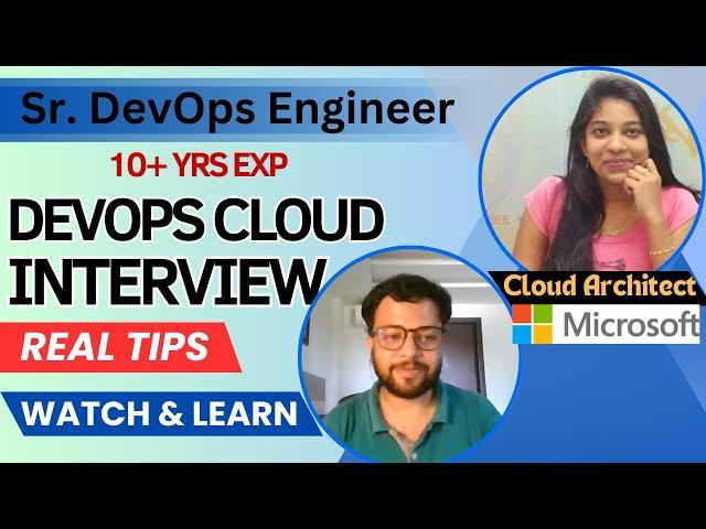 Excellent 10 Years Exp Devops Cloud Lead Interview #devopsengineer #cloudengineer #interview #devops