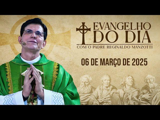 EVANGELHO DO DIA 06/03/2025 | Lc 9, 22 - 25 | @PadreManzottiOficial