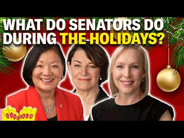 The Ultimate Holiday Happy Hour with Our Favorite U.S. Senators | Hysteria Podcast