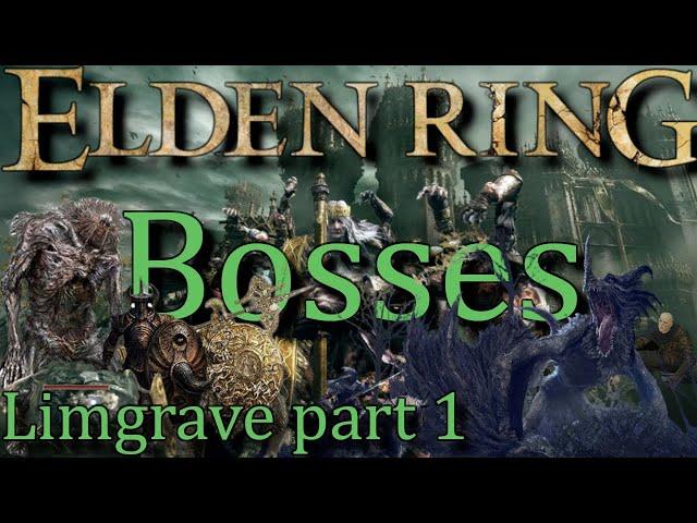 Elden Ring all Limgrave Bosses from Easiest to Hardest | Part 1