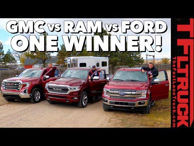 2019 Ford vs GMC vs Ram: Here Is the Most Efficient Towing Half-ton Truck in America!
