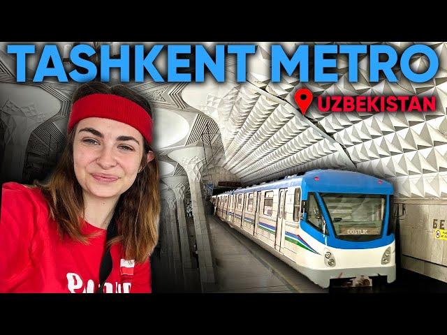 I rode all 43 stops of the Tashkent metro in one go (Uzbekistan)