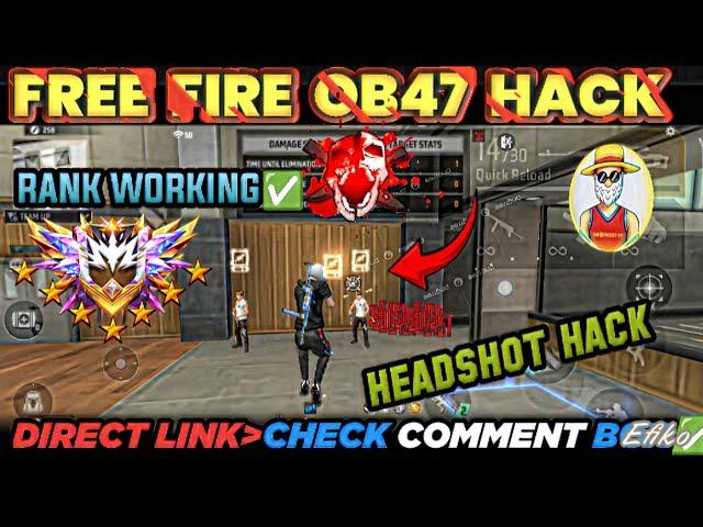 OB47 ANTIBAN HEADSHOT HACK|FREE FIRE  MAGICBULLET|MOD MENU|FREE FIRE MEIN HACK KAISE LAGAYE|FREEFIRE