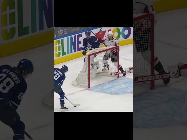 Ilya Samsonov Robs William Nylander  (2021-22 Season) #leafs