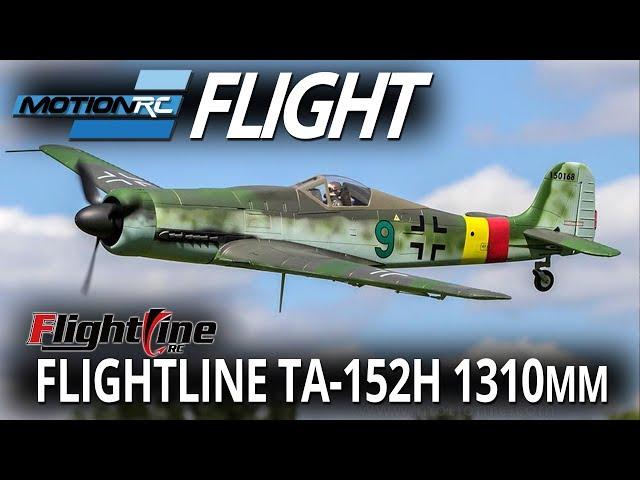 FlightLine TA-152H 1310mm Warbird - Motion RC Flight Review