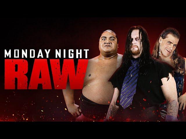 FULL EPISODE: Raw’s premiere – Undertaker, Shawn Michaels, Yokozuna in action!