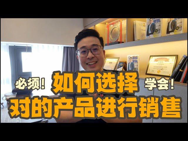 如何选择对的产品进行销售？必须学会！| Bjorn Gan