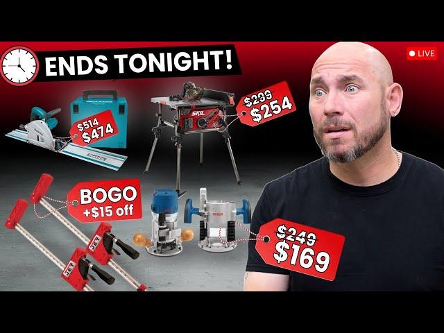 These Tool Deals Are INSANE! Ends at Midnight – BOGO JET Clamps, FREE Tools, & More!