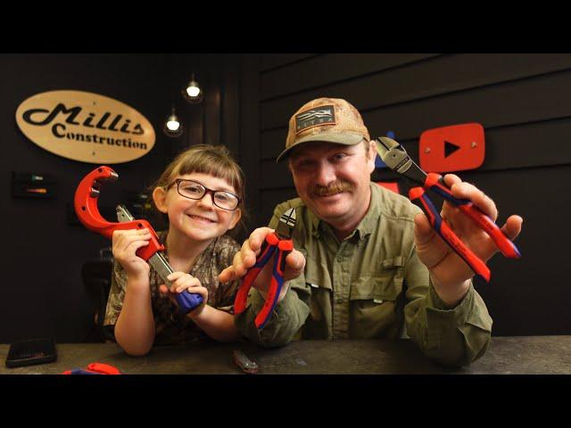 Knipex Unboxing with Kate!  New Handle Designs & TubiX XL!