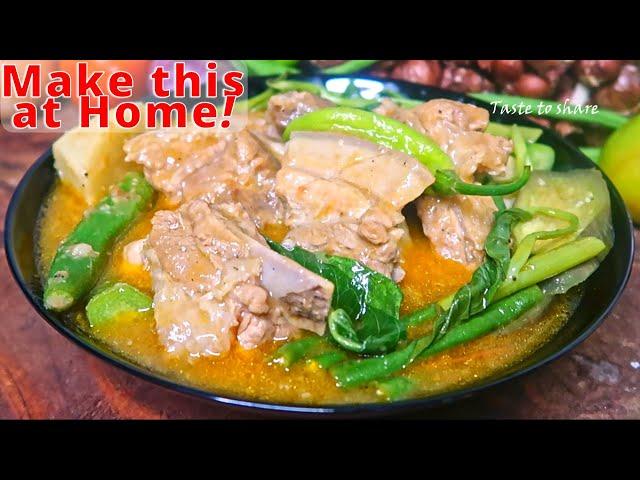 Pork Sinigang | Do not Boil in Water directly I will Show you How to Cook Sinigang.