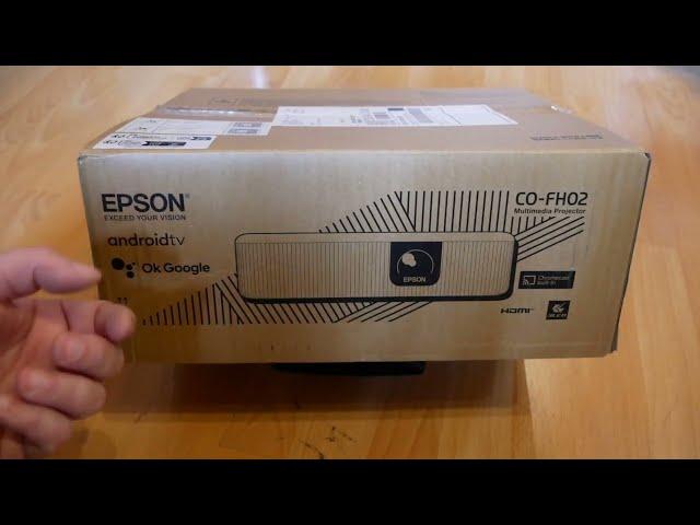 Epson CO-FH02: Not-Unboxing des Beamers - Pro und Contra